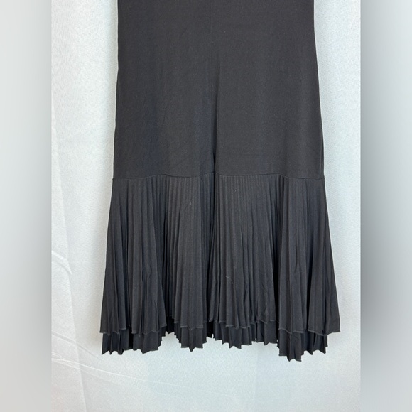 Laundry by Shelli Segal Halter Pleated Swing Dress- Sz 4 - Picture 6 of 16